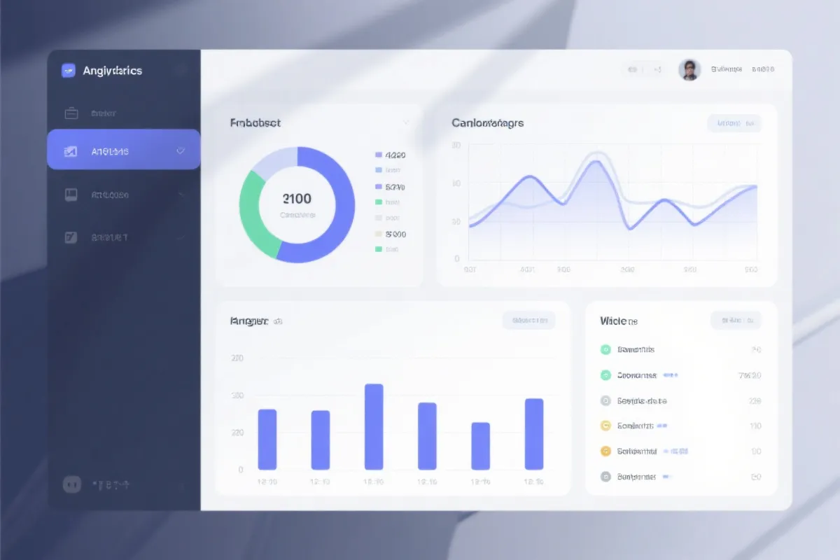数据看板示意图